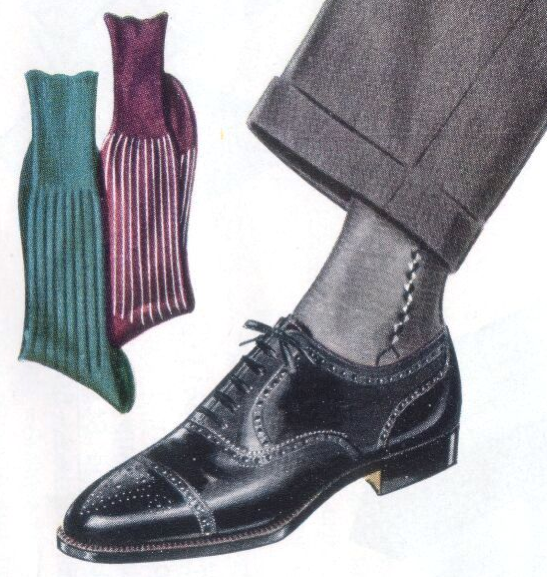 Socks show whether you care – Permanent Style