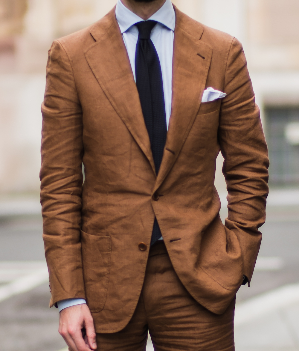 Linen suit from Langa, Madrid – Permanent Style