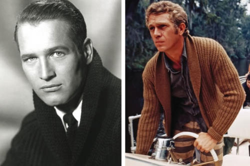 The eternal style of the shawl-collar cardigan – Permanent Style