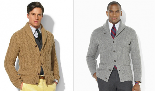 The eternal style of the shawl-collar cardigan – Permanent Style