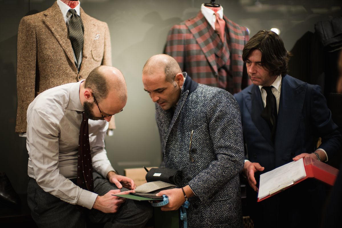 Salvatore Ambrosi bespoke trousers – in London – Permanent Style