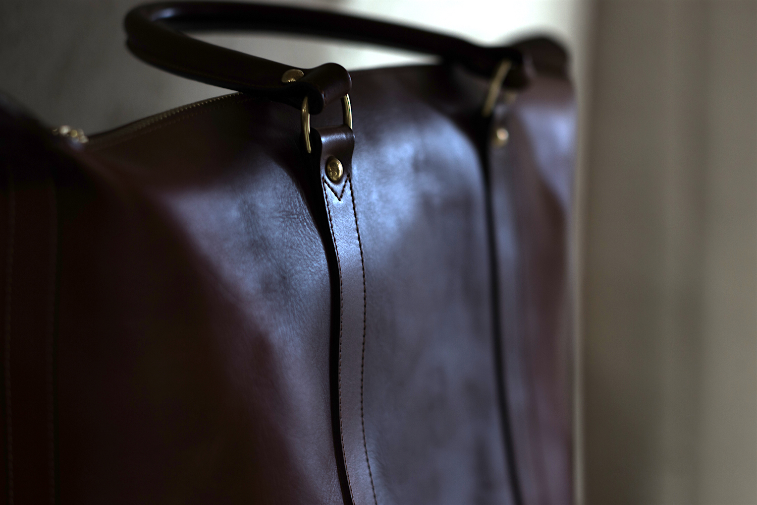 Monogram Leather 3 Bag Set (Signature, Commuter and Duffle)
