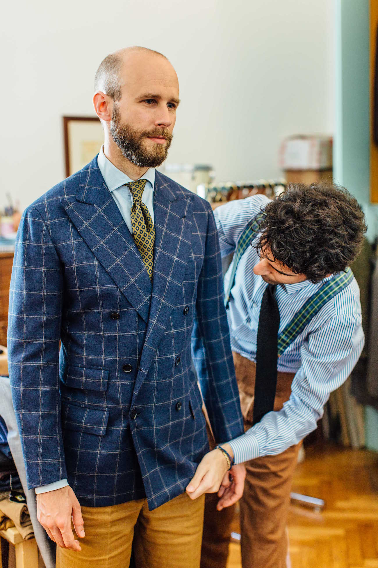 Light Green Tweed 3 Piece Suit | Mensuits.com | Suits Starting At $199