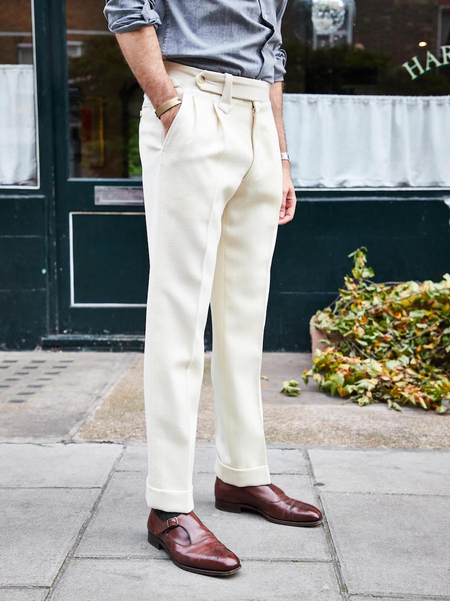 Balancing pants/trousers/slacks patterns is easier than you might think!  Two things I didn't mention: In case the side seam isn't mirrored from  the