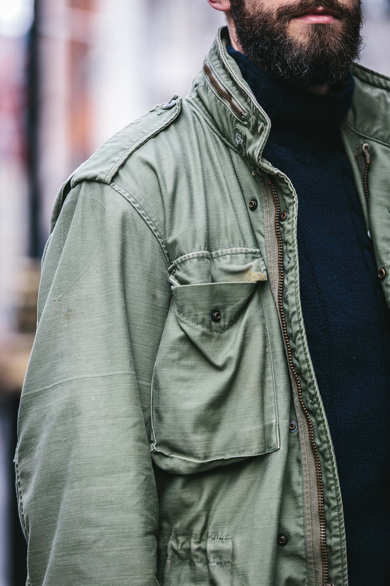 Field jacket, rollneck and Permanent Style flannels –