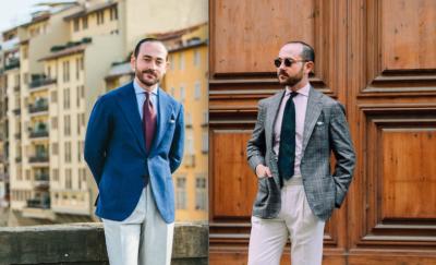 The rules and how to break them 9: Tan shoes with pale trousers