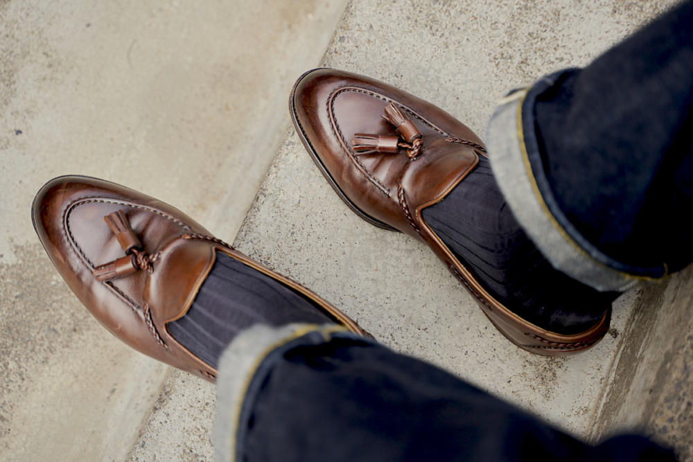 How great things age: The Belgravia loafer from Edward Green ...