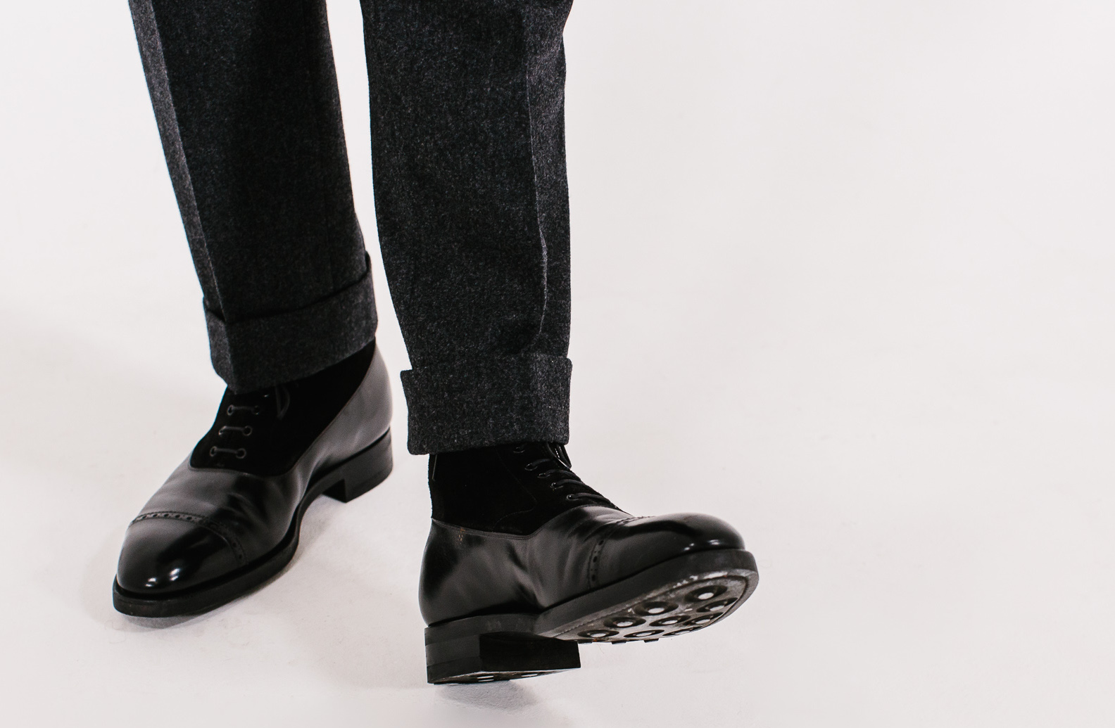 waterproof leather soles