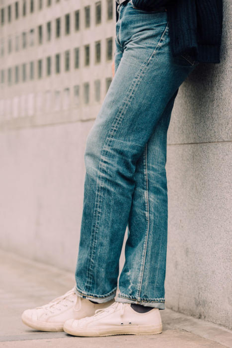 Cuffed Denim Jeans – Strike The Pose