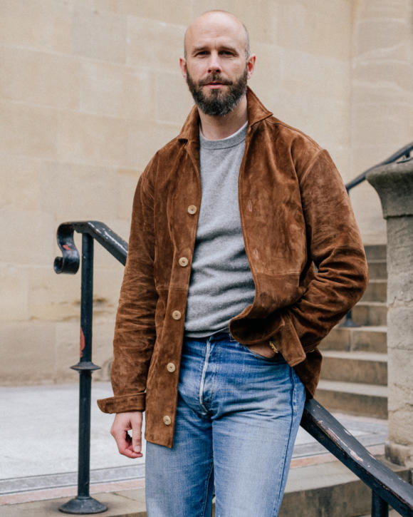 Suede Jacket Styling