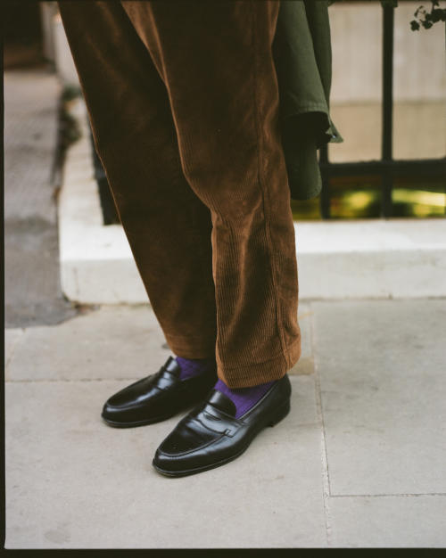 Subtlety and drama: The appeal of the purple sock – Permanent Style