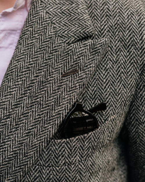 Harris tweed jacket and jeans – Permanent Style